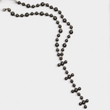 Luna Nera Lariat Necklace