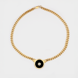 Luna Nera Pendant Necklace