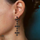 Luna Nera Drop Earrings