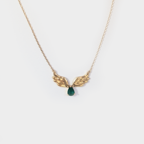 まはろAnapat#9/Wings of Angel/Jewel Angel Wings Necklace – MOMA'S EYE