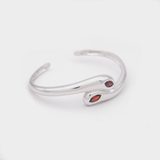 Cosimo Cuff Bracelet Garnet