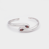 Cosimo Cuff Bracelet Garnet