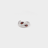Cosimo Ear Cuff Garnet