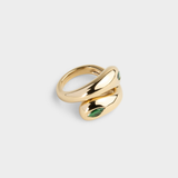 Cosimo Pinky Ring Emerald