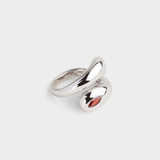 Cosimo Pinky Ring Garnet