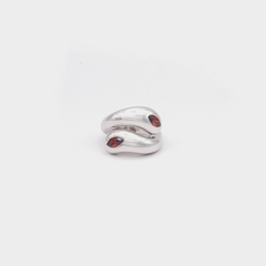 Cosimo Pinky Ring Garnet