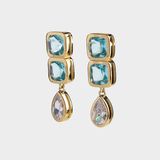 Giulia 2.0 Earrings Aquamarine