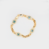 Giulia Bracelet Aquamarine