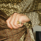 Giulia Pinky Ring Citrine