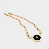 Luna Nera Pendant Necklace