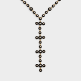 Luna Nera Lariat Necklace