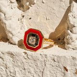 Serafina Arancia Ring