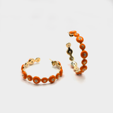 Sole Blu Hoop Earrings