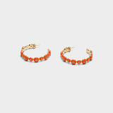 Sole Blu Hoop Earrings