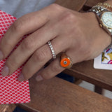 Sole Blu Pinky Ring